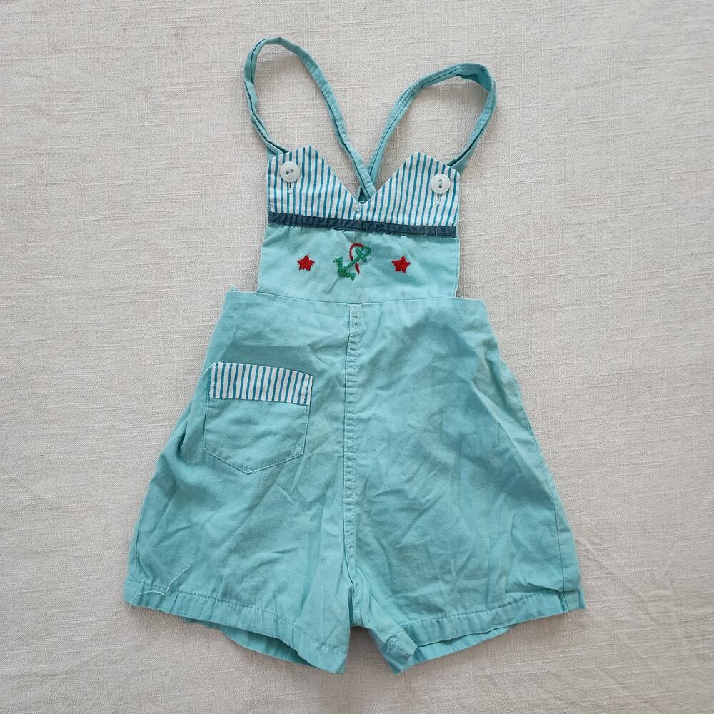Vintage 50s/60s Anchor Romper 2t